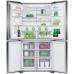 RF605QNUVB1 Fisher and Paykel 538 L Freestanding Activesmart Quad Door Fridge in Black Stainless Steel